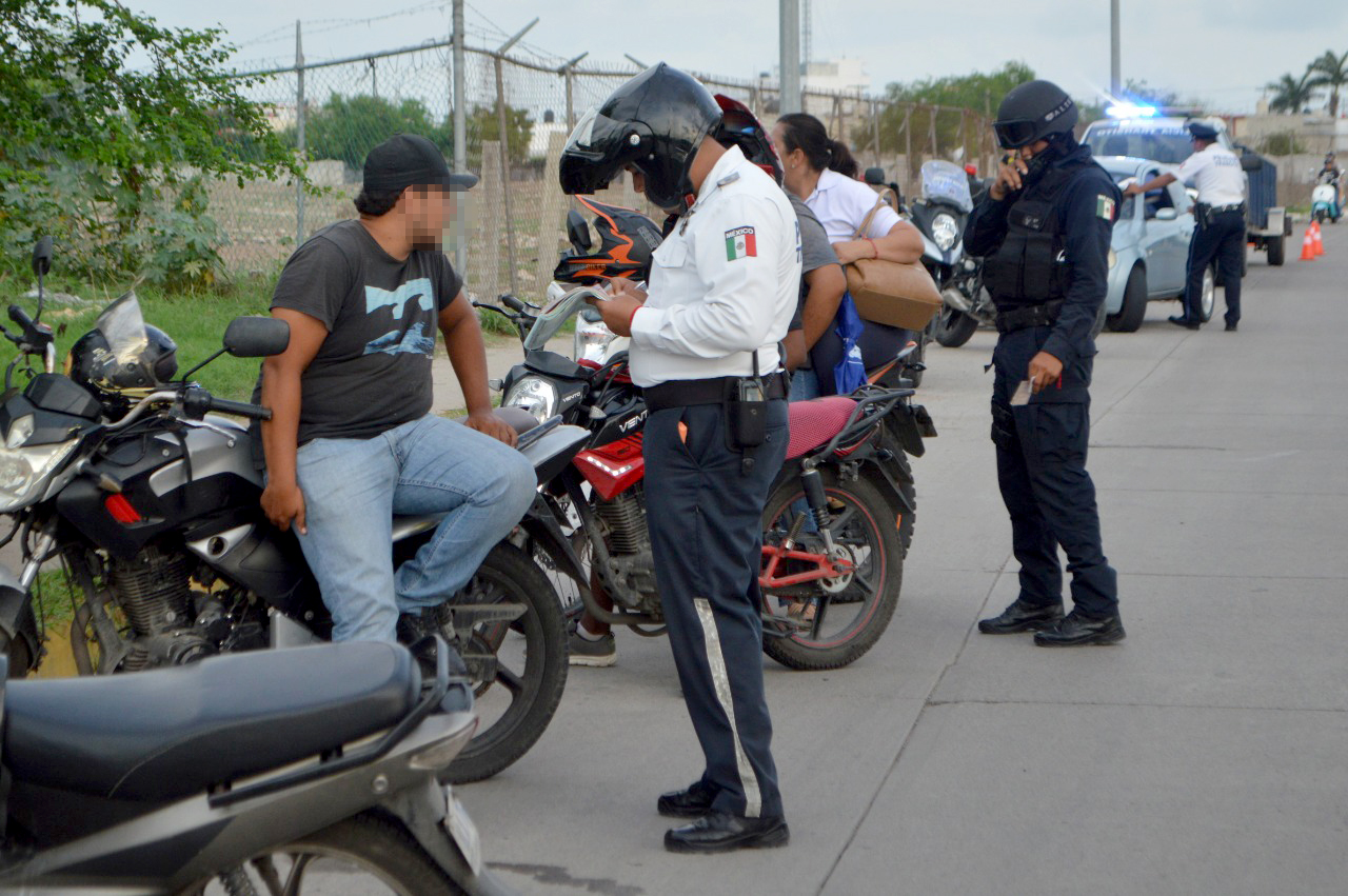 Aplicarán mano dura a los motociclistas infractores Punto MX