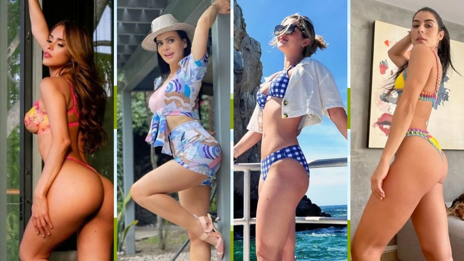 Danna Paola Vanessa Guzm N Y Mia Khalifa Lucen Sus Curvas En Bikini