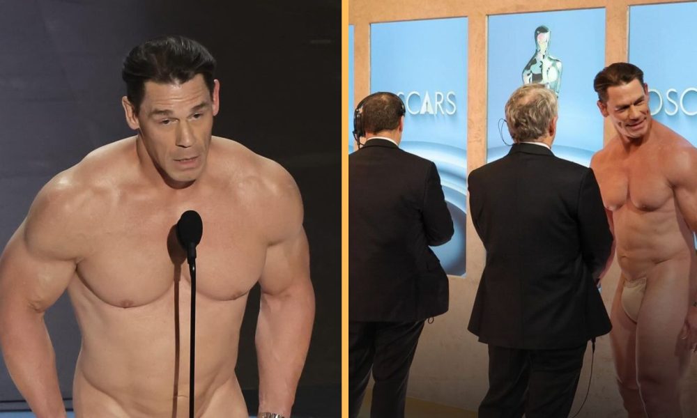 John Cena Y La Verdadera Raz N De Su Desnudo En Los Oscar Punto Mx