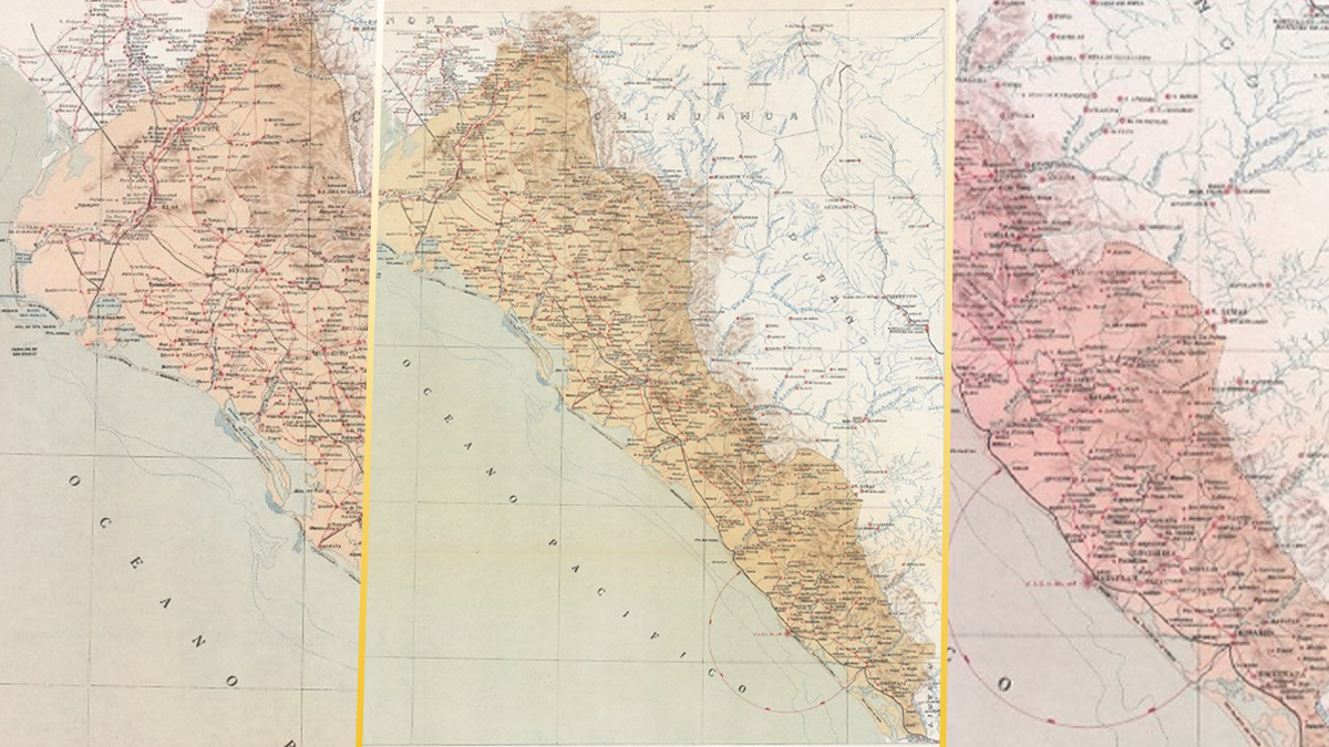mapa de sinaloa 1922