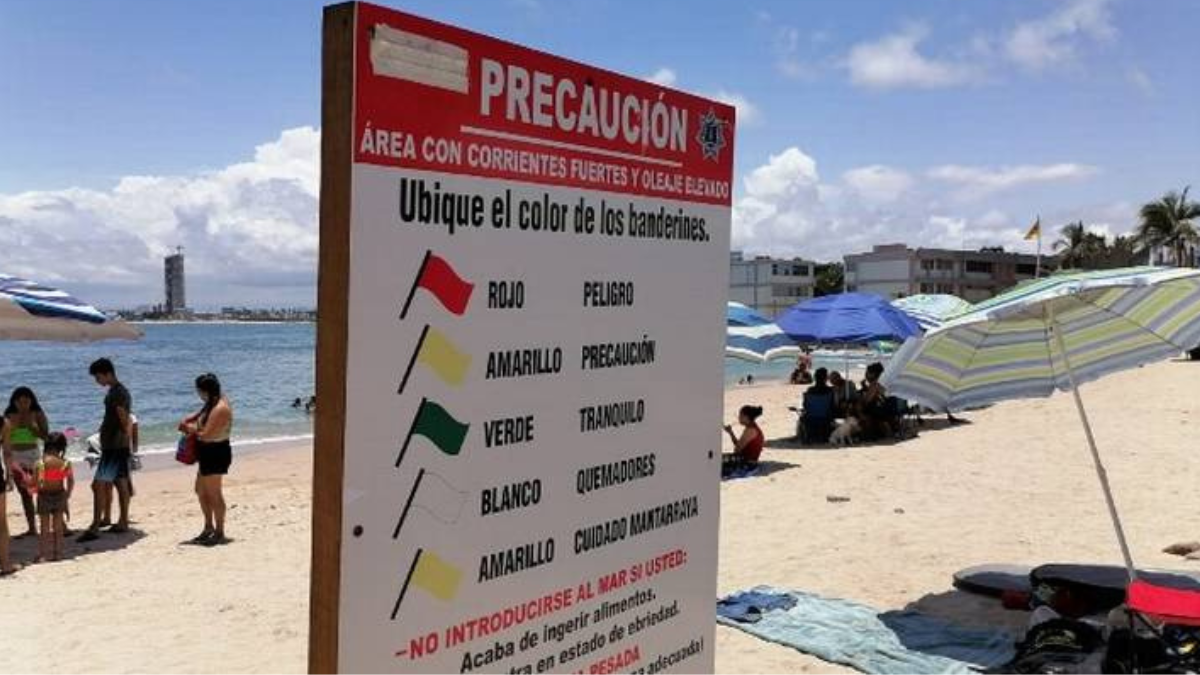 Playas de Mazatlán Policía Acuática Recomendaciones de Seguridad