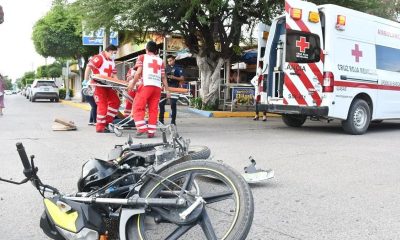ACCIDENTES VIALES CON MOTOCICLISTAS A LA ALZA