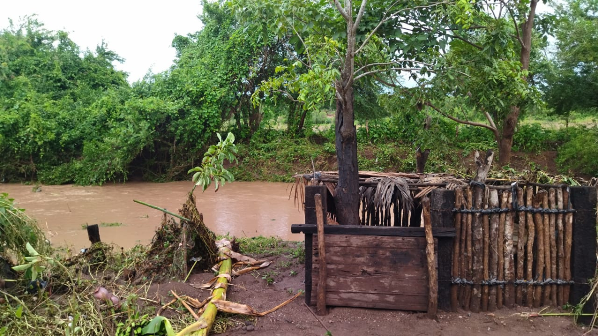 Inundación en Matatán, El Rosario