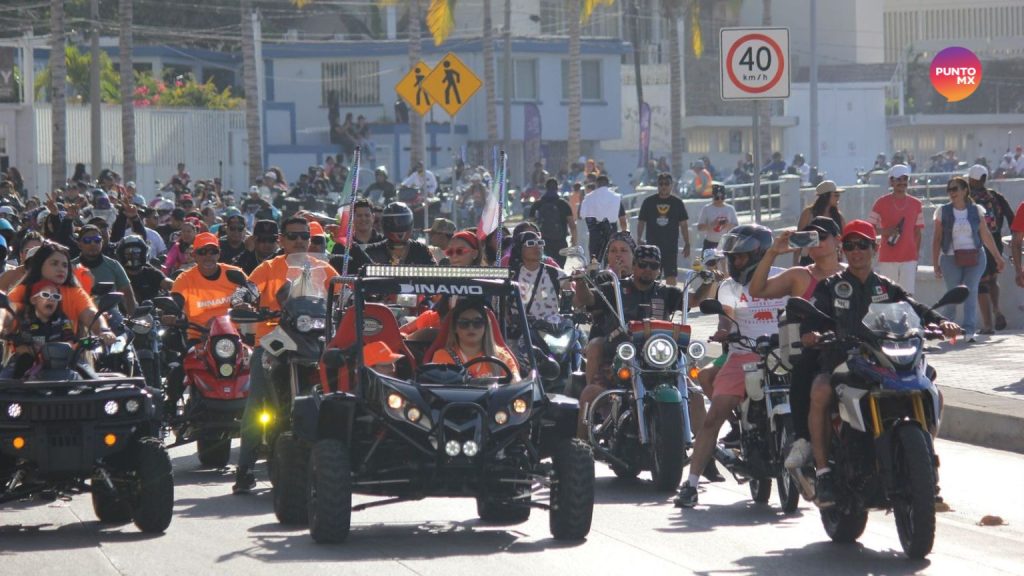 Desfile de la moto