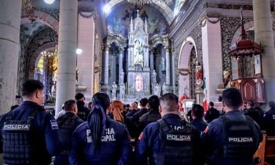 POLICÍAS DAN GRACIAS