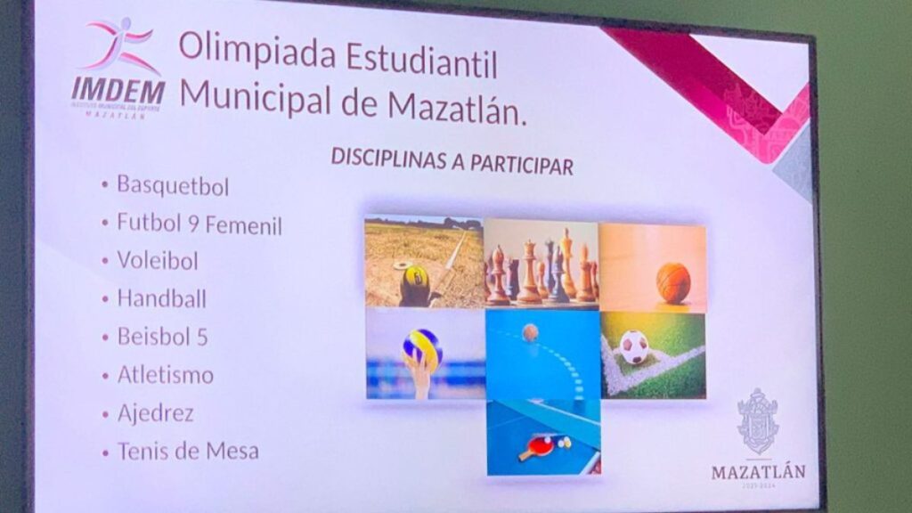 IMDEM OLIMPIADA ESTUDIANTIL 2024