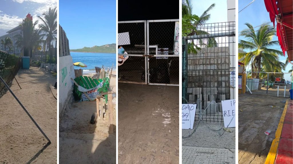 PRIVATIZACIÓN ACCESO PLAYAS MAZATLÁN