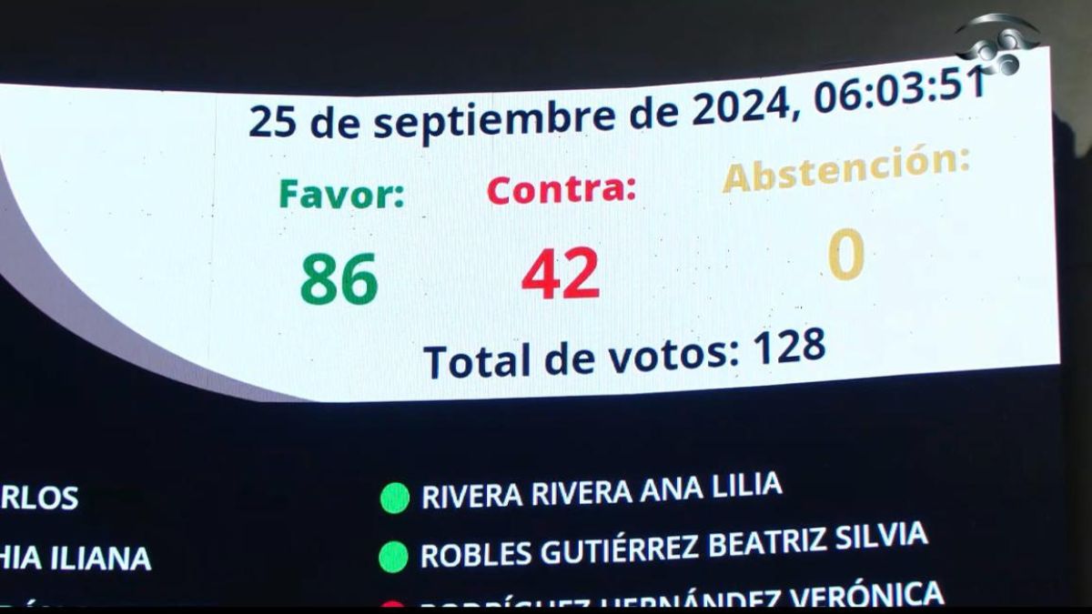 SENADO APRUEBA REFORMA