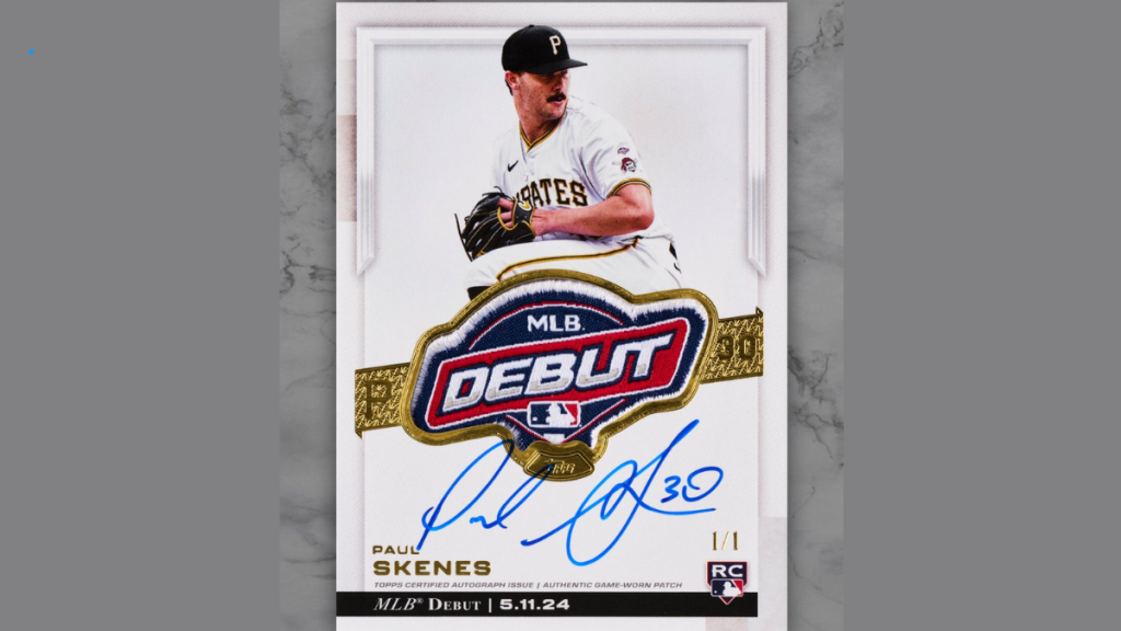 PAUL SKENES TARJETA COLECCIONABLE