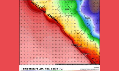 BAJAN TEMPERATURAS EN MAZATLÁN