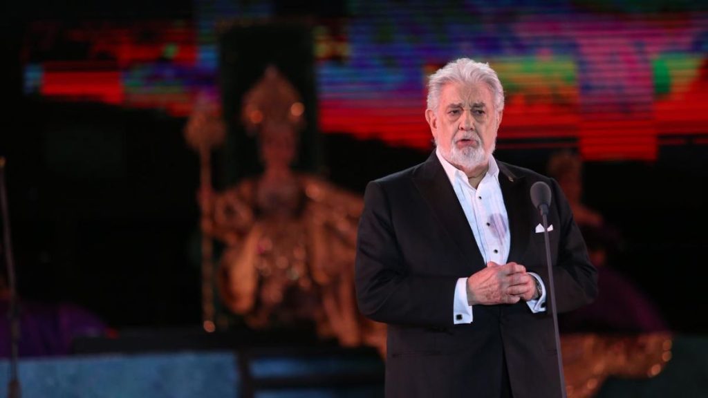 PLÁCIDO DOMINGO JUEGOS FLORALES