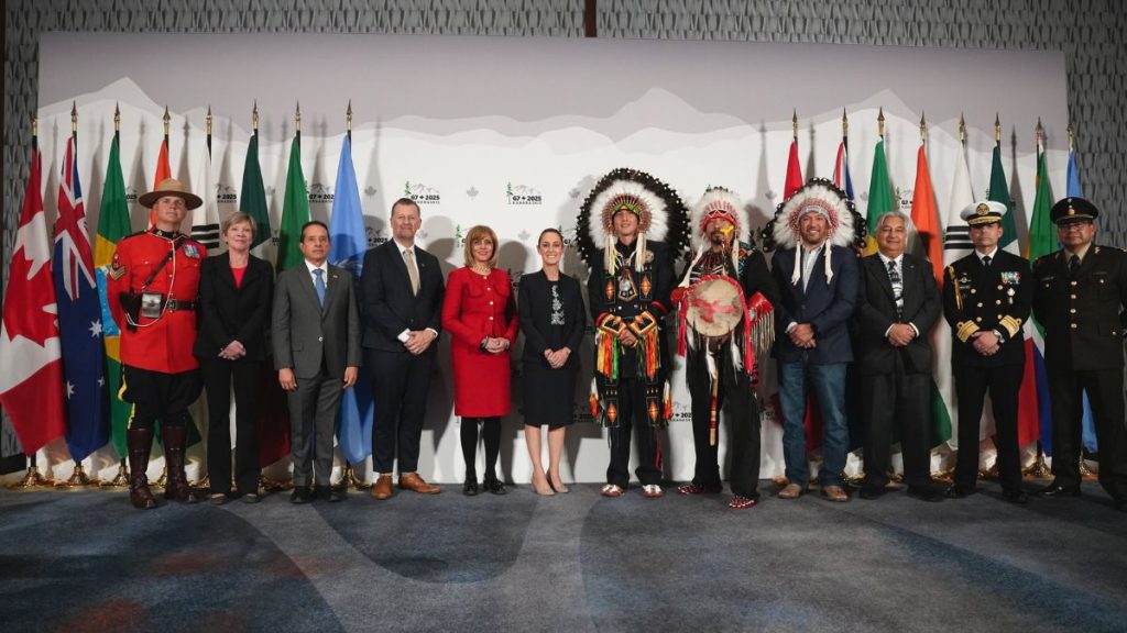 PARTICIPA SHEINBAUM CUMBRE G7