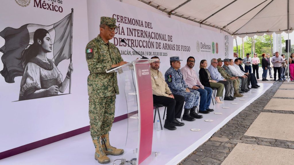 Destrucción de armas de fuego