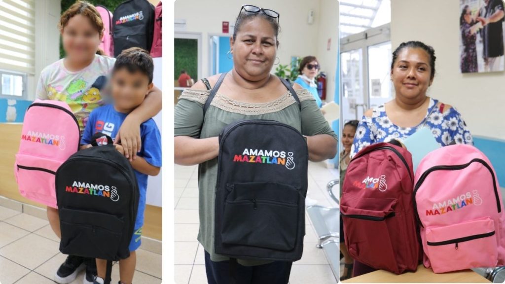 ENTREGA MOCHILAS GOBIERNO DE MAZATLÁN