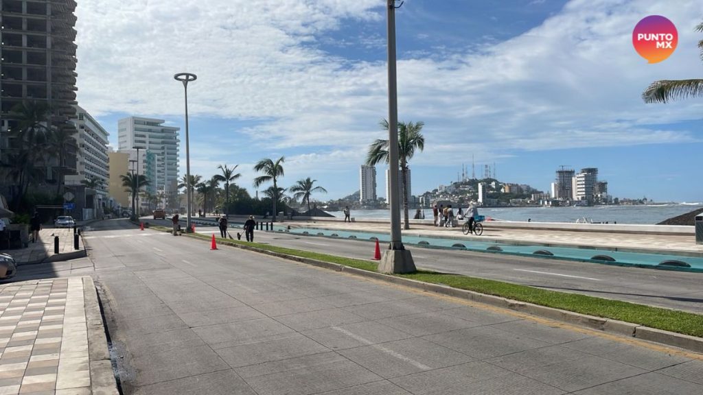 CIERRAN TRAMO MALECÓN MAZATLÁN