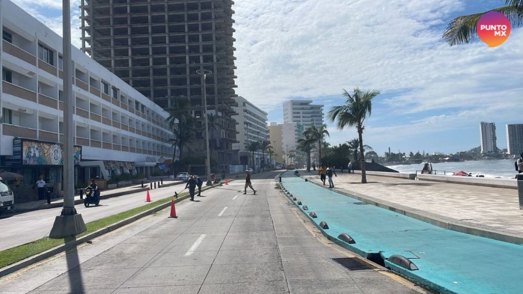 CIERRAN TRAMO MALECÓN MAZATLÁN