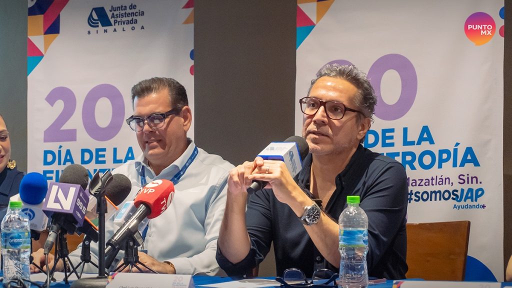 Roque Mascareño, presidente de la JAP en Sinaloa, adelantó que el Día de la Filantropía celebrará a las Instituciones de Asistencia Privada que dedican su tiempo y esfuerzo a los más vulnerables