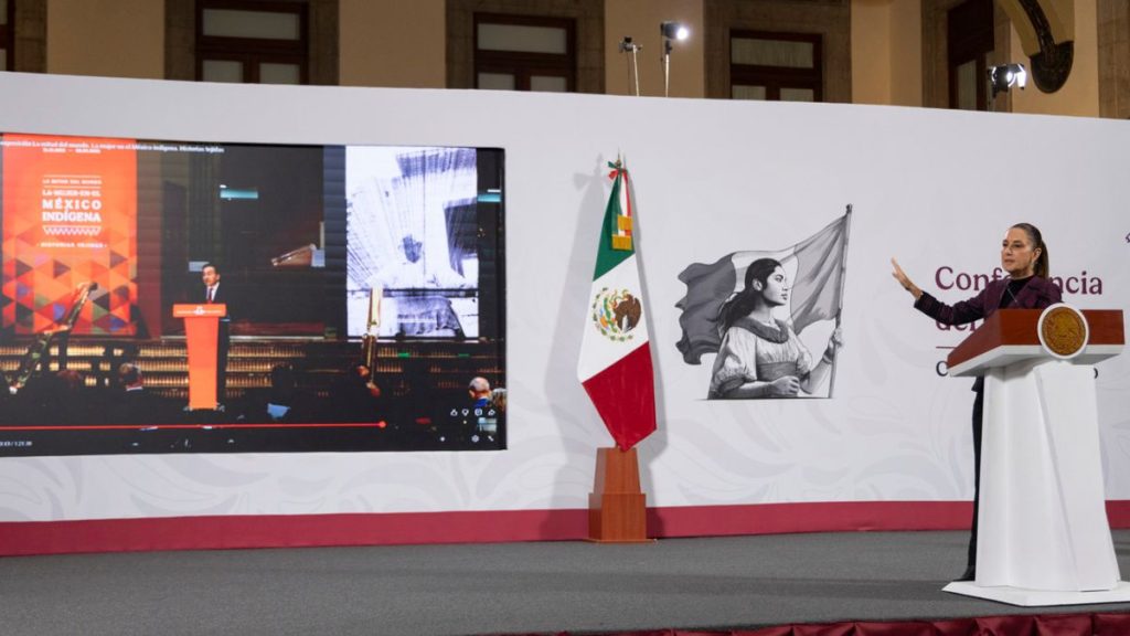 SHEINBAUM INJUSTICIAS INDÍGENAS CONQUISTA