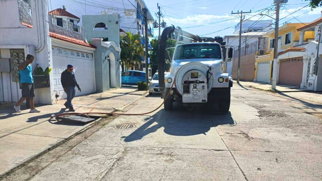 Desazolve del drenaje