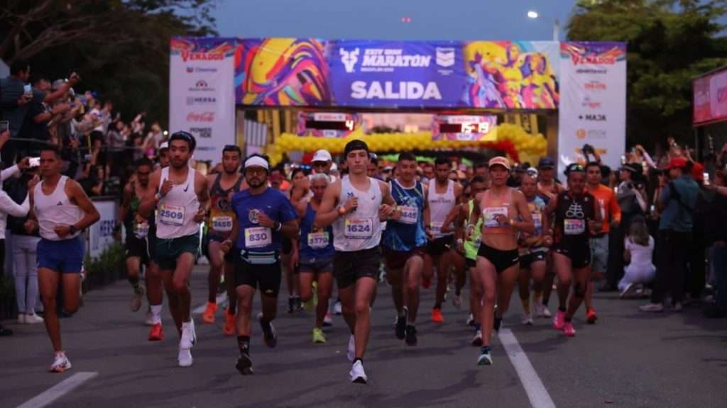 MAZATLÁN SINALOA MARATONISTAS GOBERNADOR