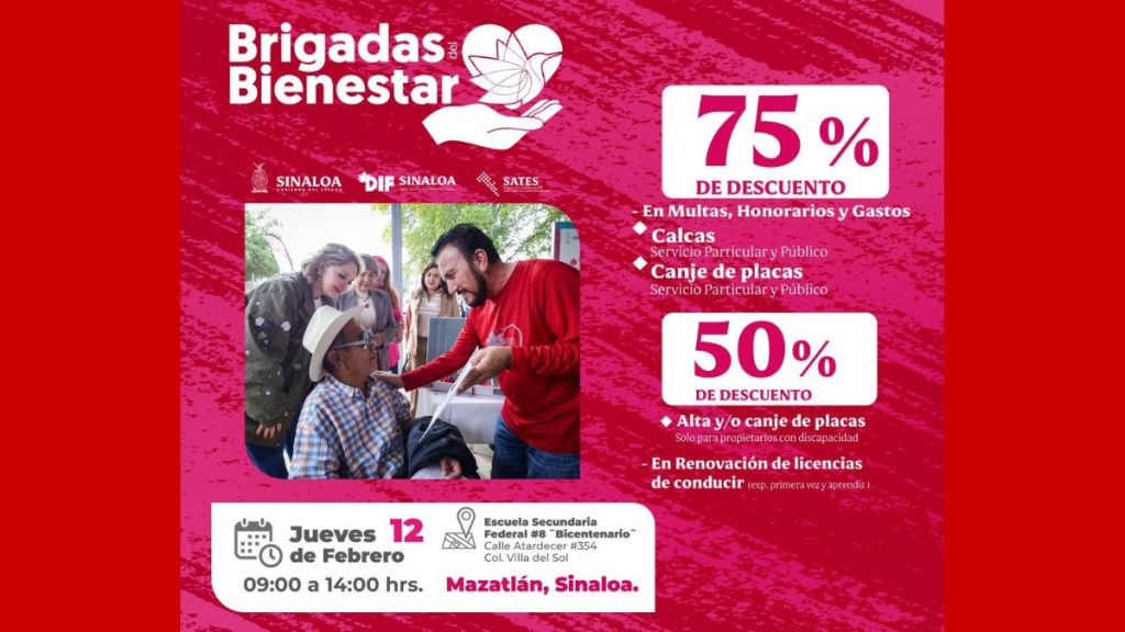 BRIGADAS BIENESTAR-DIF DESCUENTOS VEHICULARES
