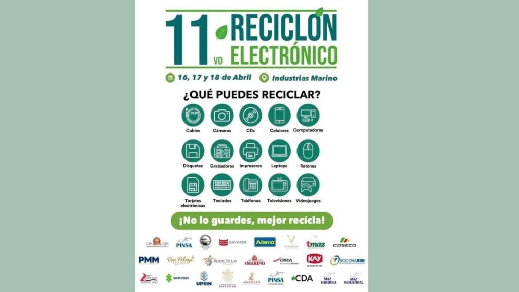 RECICLÓN ELECTRÓNICO MAZATLÁN