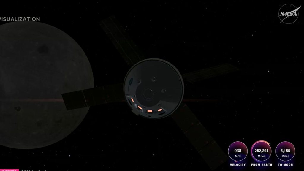 ARTEMIS II ATRÁS LUNA