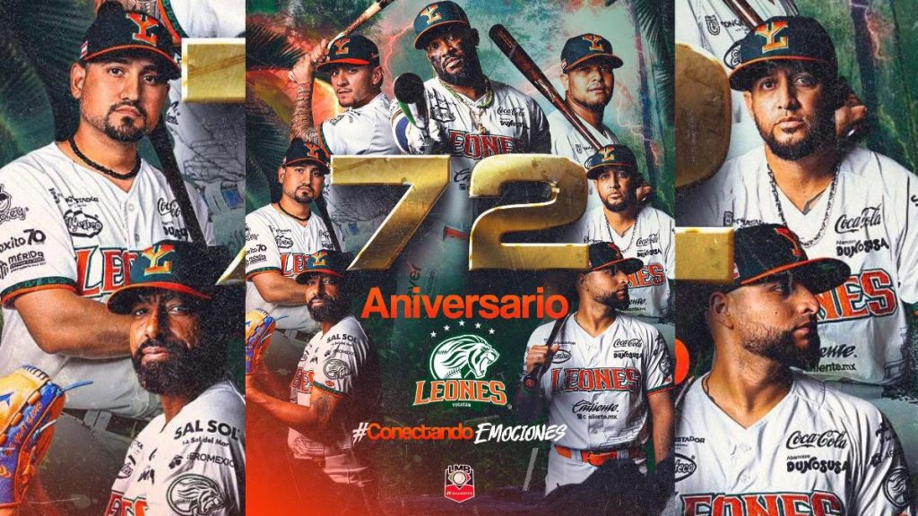 LEONES 72 AÑOS LMB