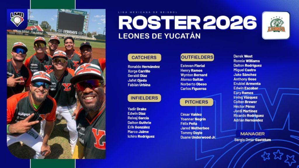 LEONES YUCATÁN SERGIO GASTÉLUM