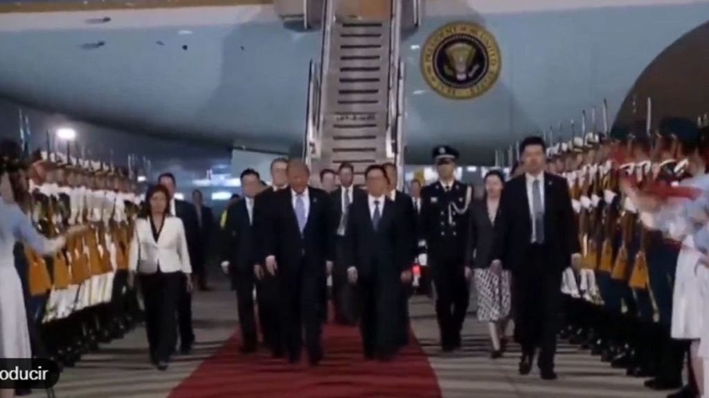 DONALD TRUMP CHINA VISITA