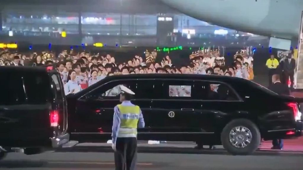 DONALD TRUMPO CHINA VISITA