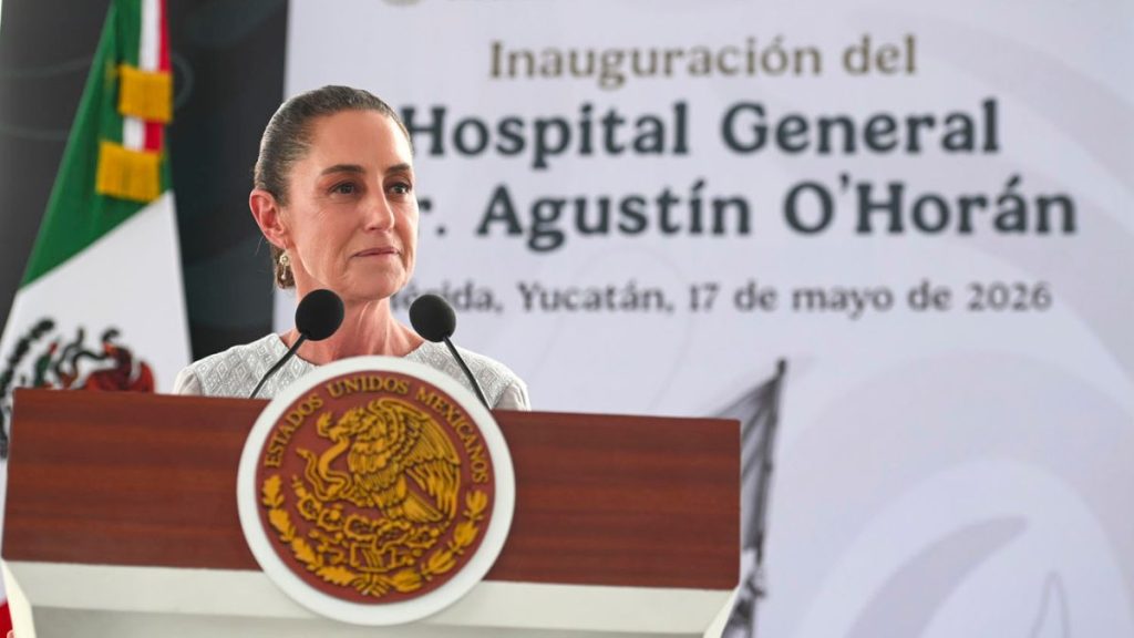 INAUGURA SHEINBAUM HOSPITAL MÉRIDA
