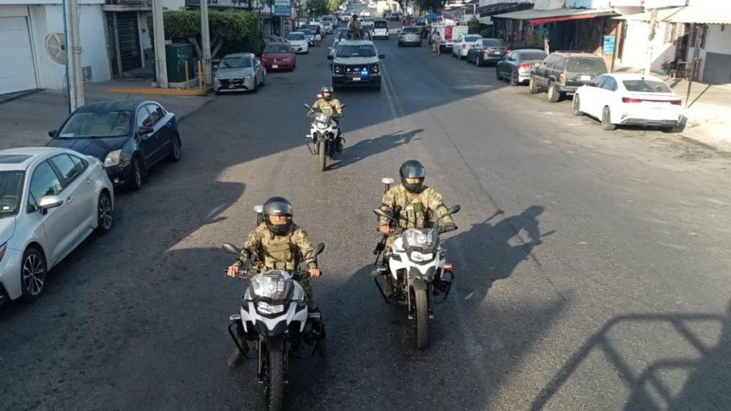 MARINA MAZATLÁN PATRULLAJE MOTORIZADO