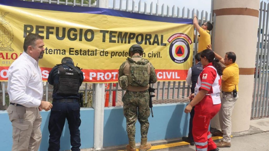 REFUGIOS TEMPORALES INUNDACIONES MAZATLÁN