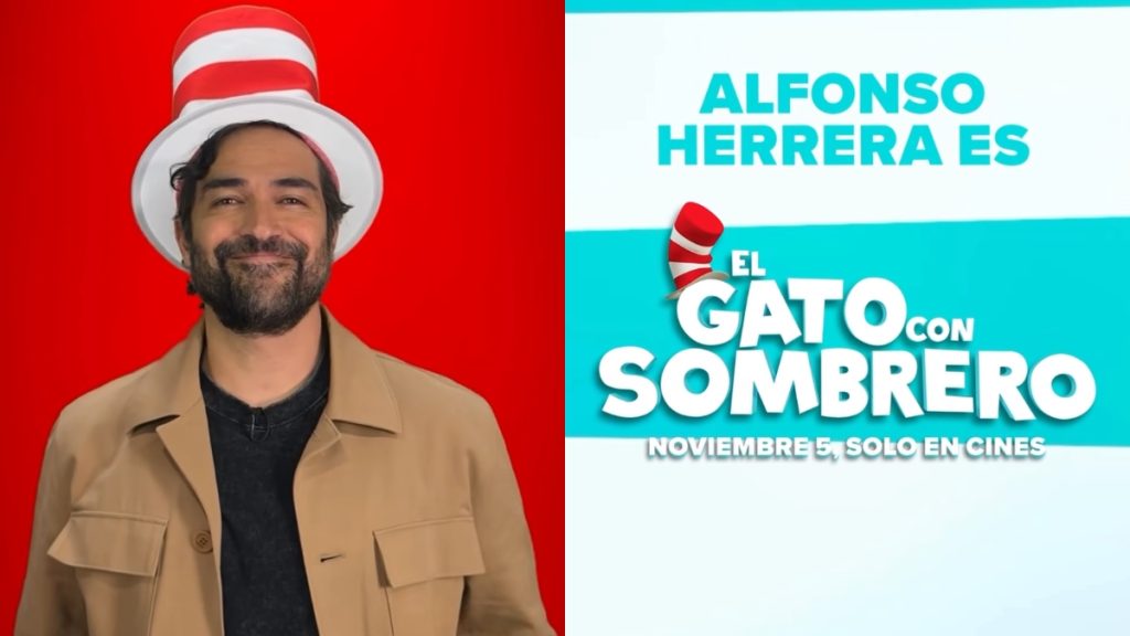 ALFONSO HERRERA GATO SOMBRERO