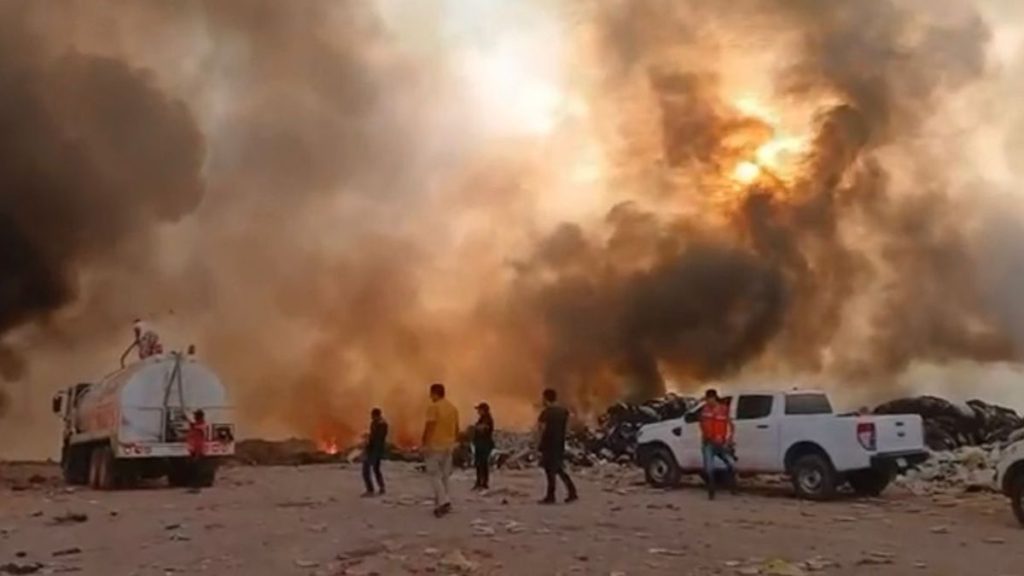 INCENDIO BASURÓN MUNICIPAL