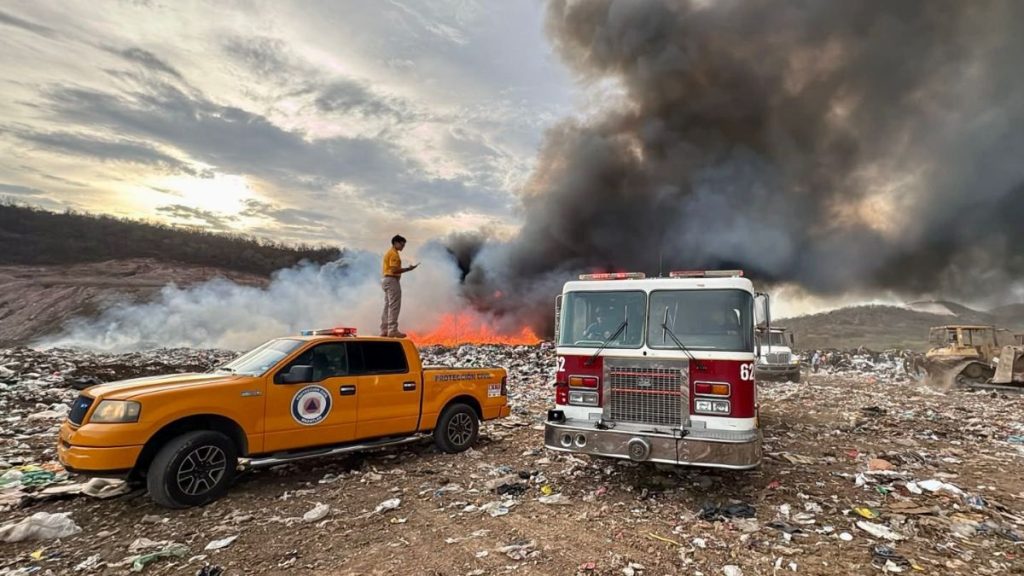 INCENDIO BASURÓN MUNICIPAL