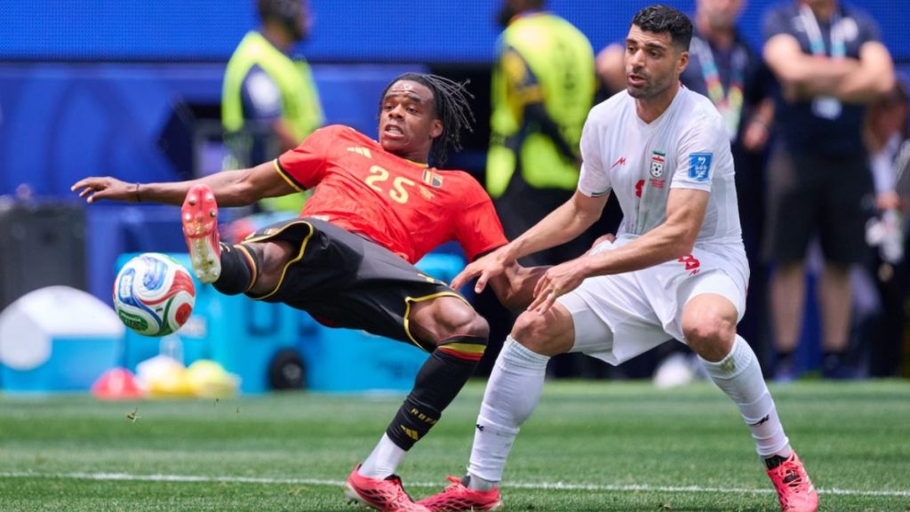 IRÁN CONTRA BÉLGICA