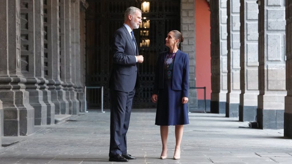 REUNIÓN SHEINBAUM FELIPE VI